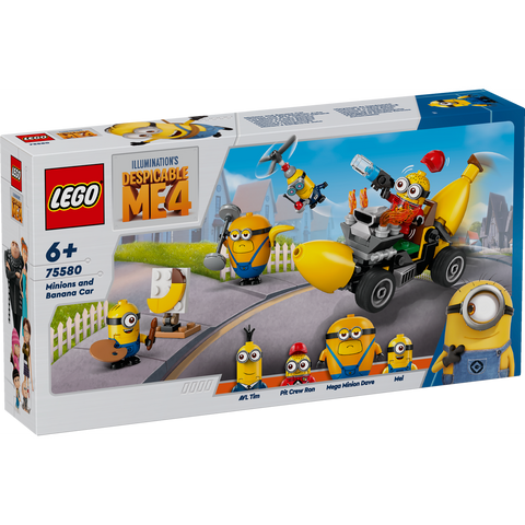 LEGO® Minions Despicable Me 4 Minions and Banana Car