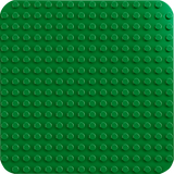 LEGO Duplo 10460 Green Building Plate