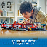 LEGO City 60423 Downtown Tram and Station