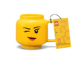LEGO 41460803 Large Winking Girl Ceramic Mug