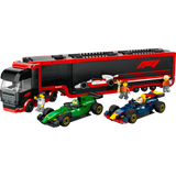 LEGO City 60445 F1® Truck with RB20 & AMR24 F1® Cars