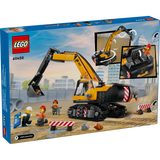 LEGO City 60420 Yellow Construction Excavator (633 Pcs)