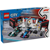 LEGO City 60444 F1® Garage & Mercedes-AMG & Alpine Cars