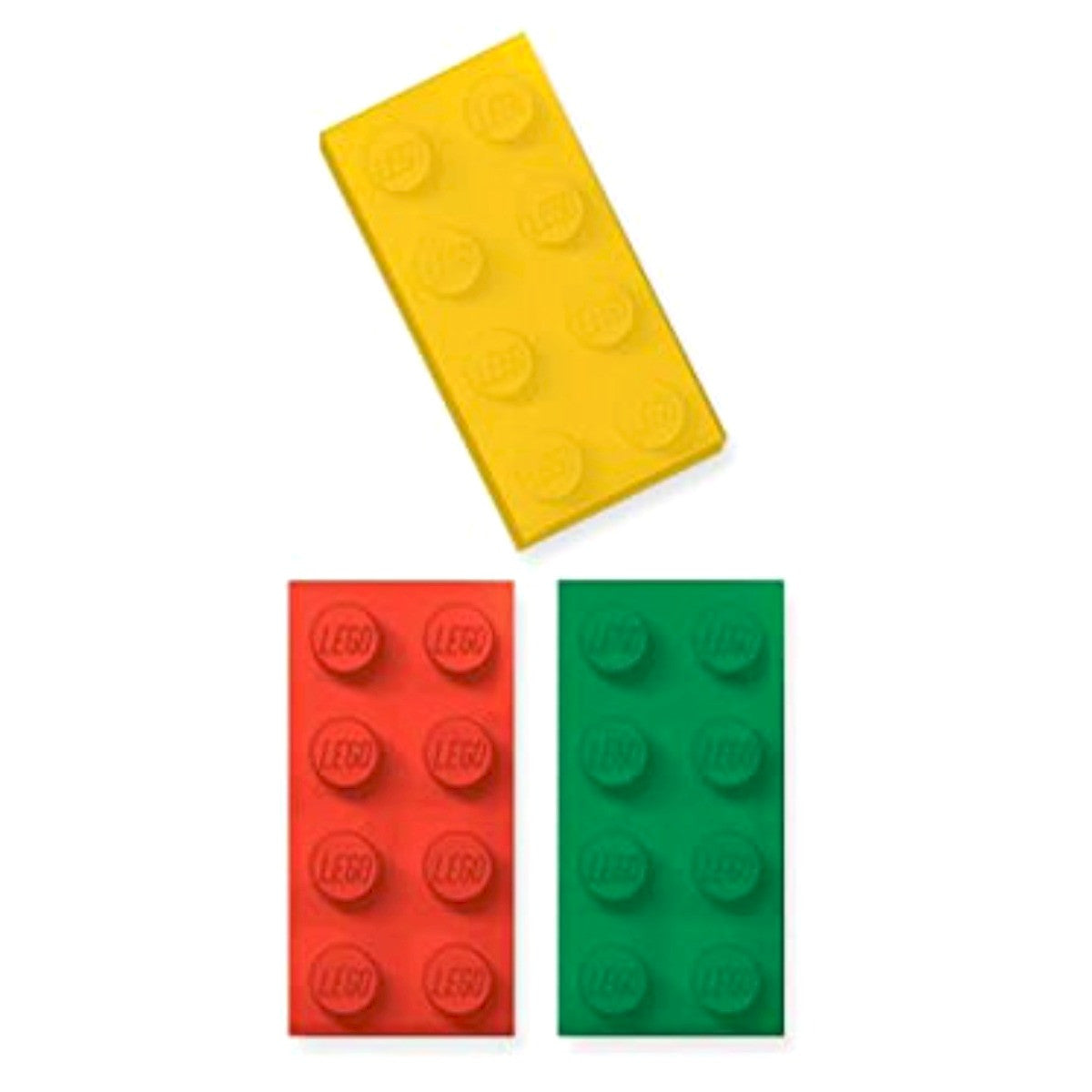 LEGO Stationery 51158 Iconic Brick Erasers (3 Pieces per Pack)