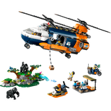 LEGO City 60437 Jungle Explorer Helicopter at Base Camp (881 Pcs)