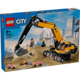 LEGO City 60420 Yellow Construction Excavator (633 Pcs)