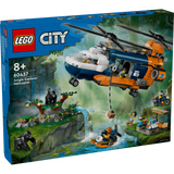 LEGO City 60437 Jungle Explorer Helicopter at Base Camp (881 Pcs)