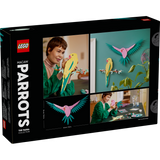 LEGO Art 31211 The Fauna Collection – Macaw Parrots (644 Pcs)