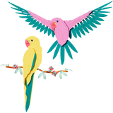 LEGO Art 31211 The Fauna Collection – Macaw Parrots (644 Pcs)