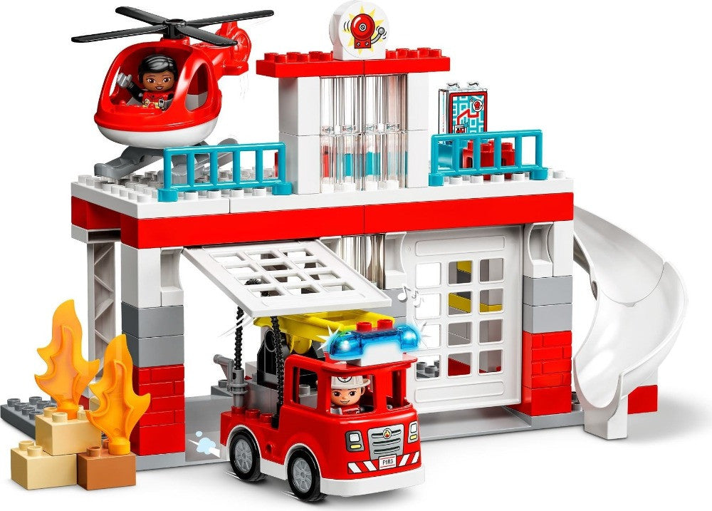 Lego 10970 Duplo Fire Station Helicopter