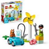 LEGO DUPLO 10985 WIND TURBINE AND ELECTRIC CAR