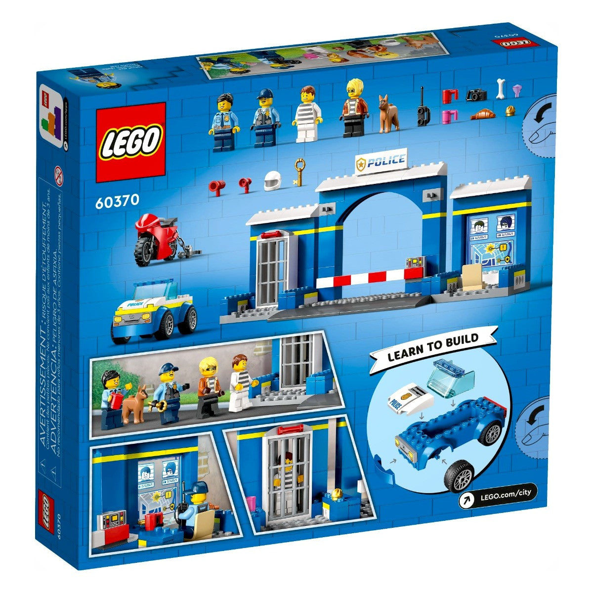 Toy Police Box Lego Lego Police Brick Box 60270 Lego Set 60270