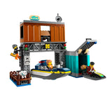 LEGO City 60417 Police Speedboat and Crooks' Hideout (311 pcs)