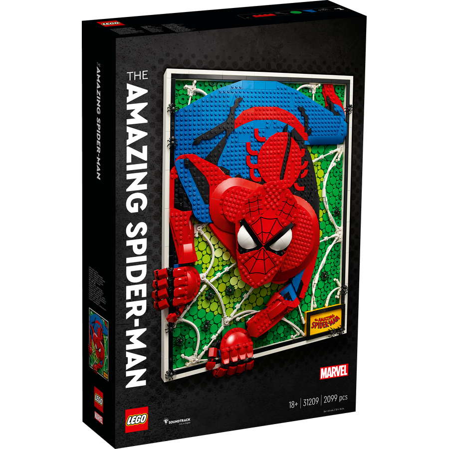 LEGO Art 31209 The Amazing Spider Man 2099 pcs