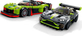 Lego 76910 Speed Champion Aston Martin Valkyrie AMR Pro and Aston Martin Vantage GT3