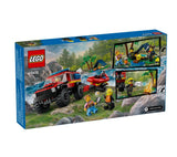 LEGO City 60412 4x4 Fire Engine with Rescue Boat (301 pcs)