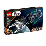 LEGO 75348 STAR WARS Mandalorian Fang Fighter vs. TIE Interceptor