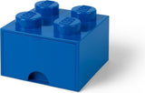 LEGO 4005 Storage Brick Drawer 4-stud  (Bright Blue)