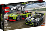 Lego 76910 Speed Champion Aston Martin Valkyrie AMR Pro and Aston Martin Vantage GT3