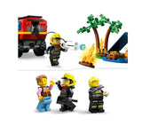 LEGO City 60412 4x4 Fire Engine with Rescue Boat (301 pcs)