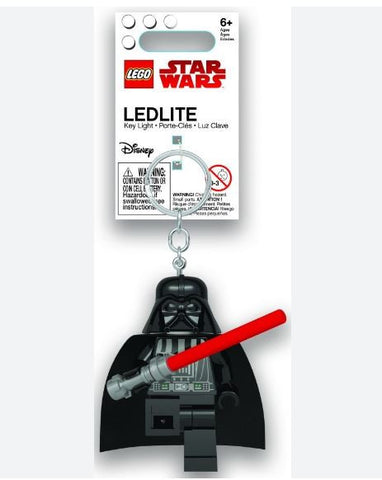 LEGO KE121 Darth Vader with Lightsaber Keylight Keychain