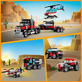 LEGO Creator 3in1 31146 Flatbed Truck with Helicopter (270 pcs)