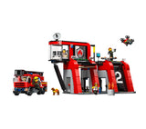 LEGO City 60414 Fire Station with Fire Engine (843 pcs)