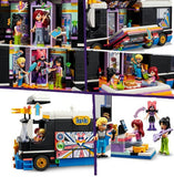 LEGO Friends 42619 Pop Star Music Tour Bus (845 pcs)