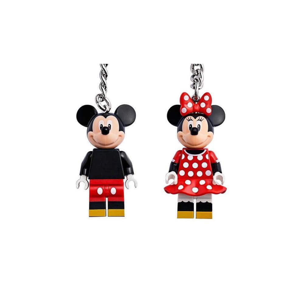 Lego Disney Mickey Minnie Key Chain Set