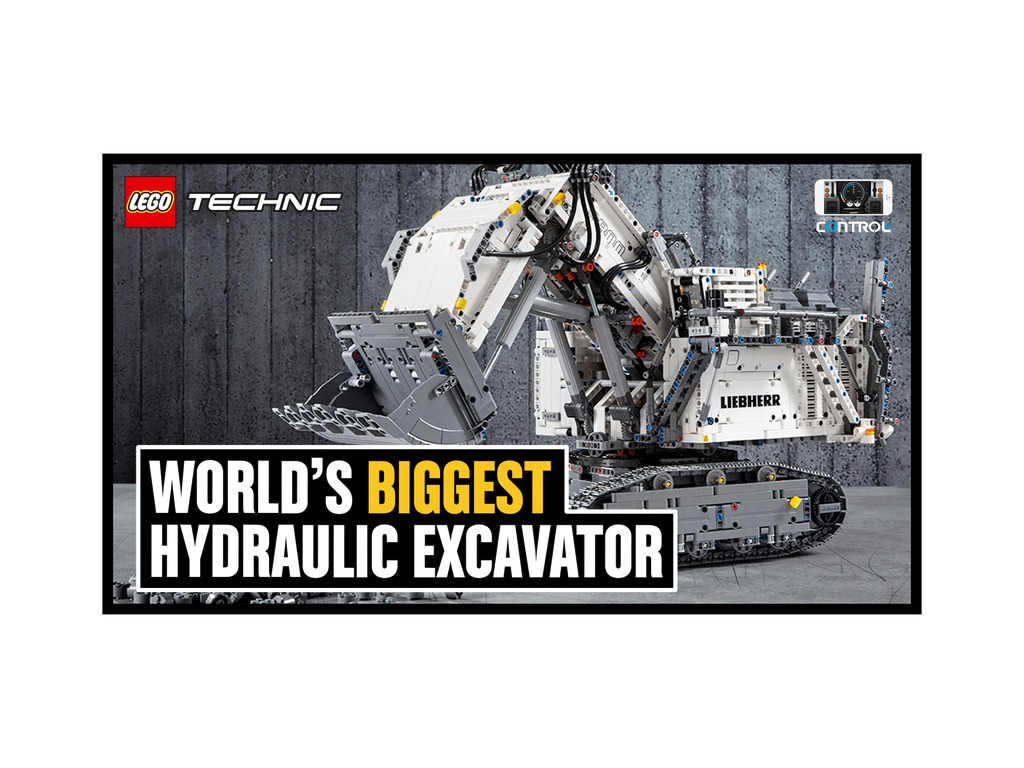 LEGO Technic™ Liebherr R 9800 Excavator(42100) Playset Introduction