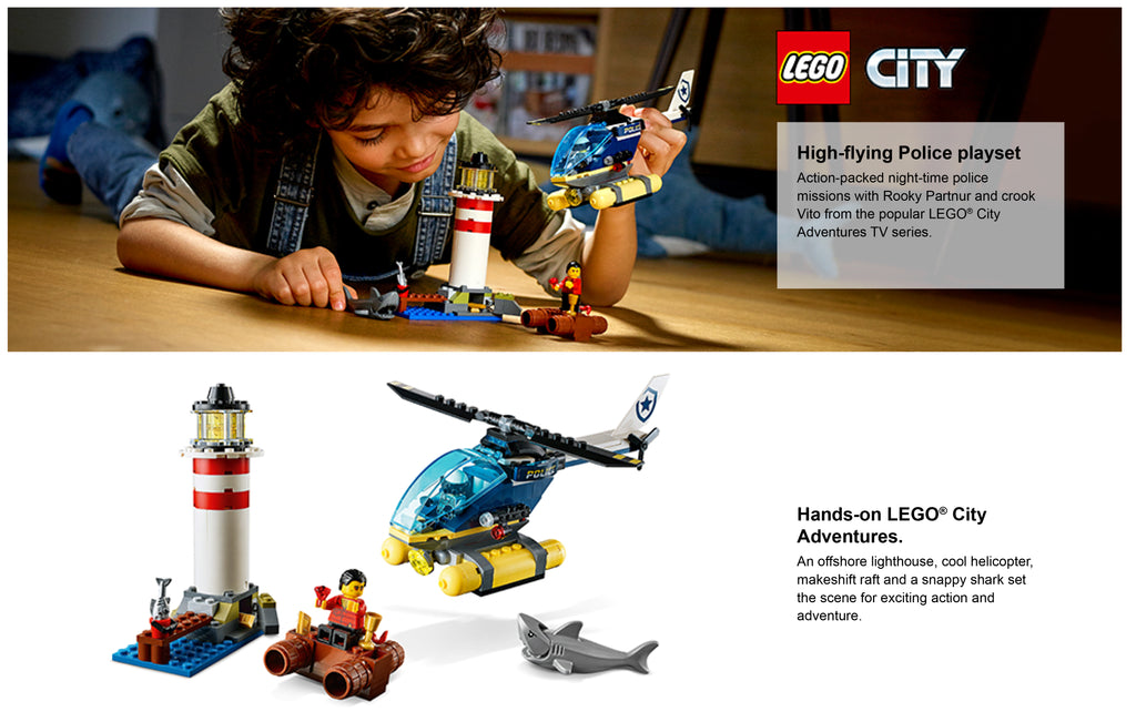 LEGO 60274 CITY POLICE LIGHTHOUSE CAPTURE PRODUCT INTRODUCTION