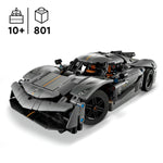 LEGO Technic 42173 Koenigsegg Jesko Absolut Grey Hypercar