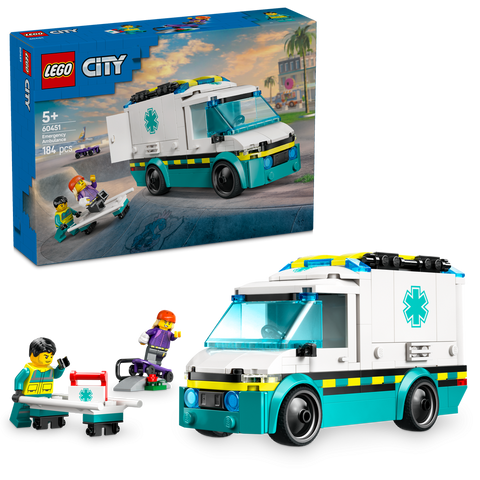 LEGO City 60451 Emergency Ambulance