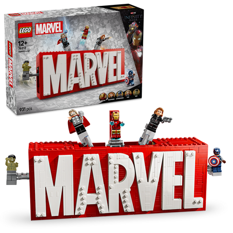 LEGO Super Heroes 76313 MARVEL Logo & Minifigures