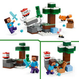 LEGO 21583 Minecraft Steve’s Taiga Adventure
