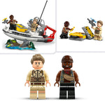 LEGO 76974 Jurassic World Brick-Built Mosasaurus Boat Mission