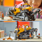 LEGO 60466 City Yellow Bulldozer