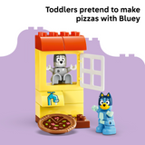 LEGO 10469 DUPLO Bluey Pizza Girls with Muffin and Bluey