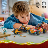 LEGO 71864 NINJAGO Kai and Cole’s Combiner Vehicles