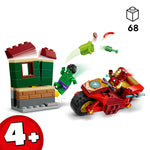 LEGO Super Heroes 76287 Iron Man with Bike and The Hulk