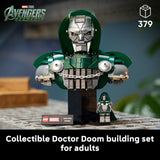 LEGO 76345  Marvel Doctor Doom Bust