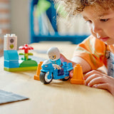 LEGO 10471 DUPLO Town Blue Police Motorcycle