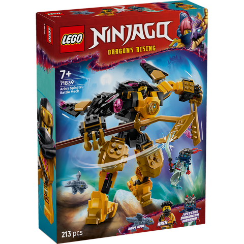 LEGO 71839 Ninjago Arin's Spinjitzu Battle Mech