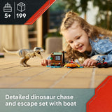 LEGO 76975 Jurassic World T. rex River Escape