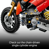LEGO 42238 Technic Ducati Desmo450 MX Factory Motorcycle
