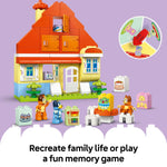 Lego 10459 Duplo Bluey's Family House with Memory Game