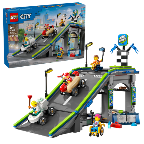 LEGO City 60460 No Limits: Race Car Ramp Track