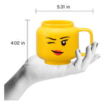 LEGO 41460803 Large Winking Girl Ceramic Mug