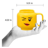 LEGO 41460803 Large Winking Girl Ceramic Mug
