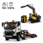 LEGO Technic 42175 Volvo FMX Truck & EC230 Electric Excavator